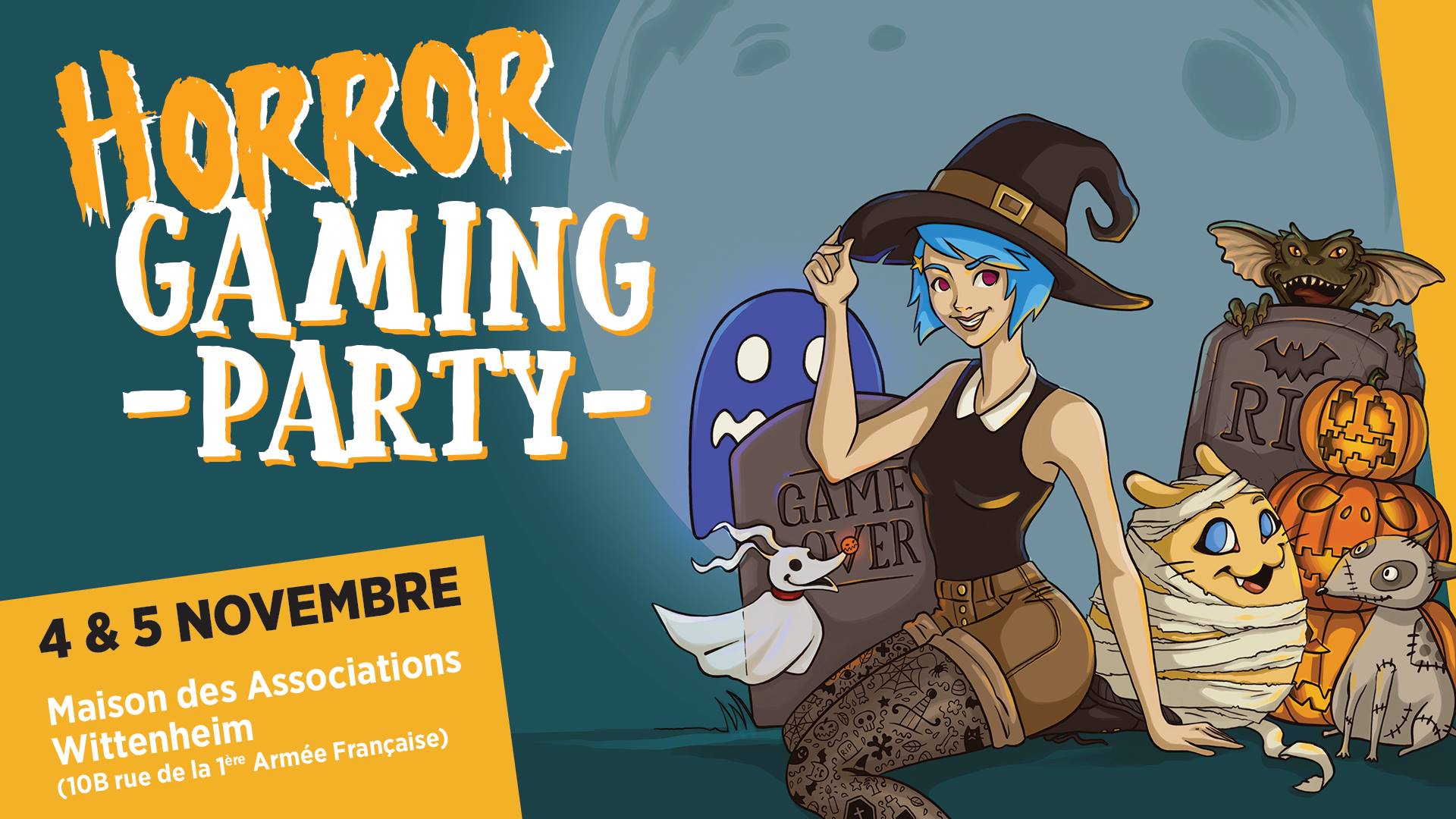 [ÉVÉNEMENT] Horror Gaming Party